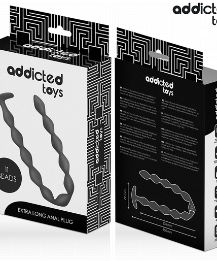 ADDICTED TOYS - EXTRA LONG SILICONE ANAL PLUG