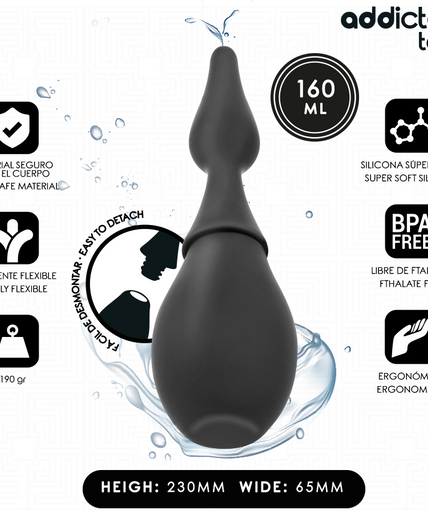 ADDICTED TOYS - TRAVEL CLEANER SILICONE MODEL 1