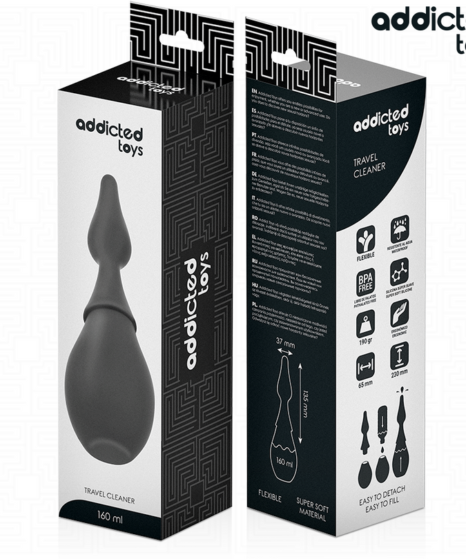 ADDICTED TOYS - TRAVEL CLEANER SILICONE MODEL 1
