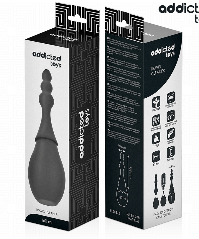 ADDICTED TOYS - TRAVEL CLEANER SILICONE MODEL 4