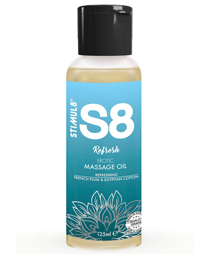 STIMUL8 - S8 REFRESH COTTON MASSAGEOLIE 125 ML