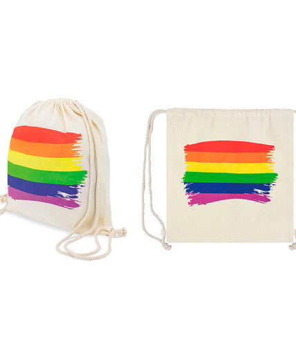 PRIDE - COTTON LGBT FLAG BACKPACK