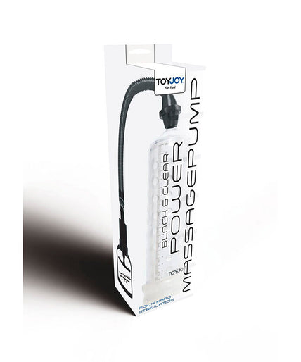 TOYJOY - POWERFUL MASSAGE PUMP WITH TRANSPARENT SLEEVE