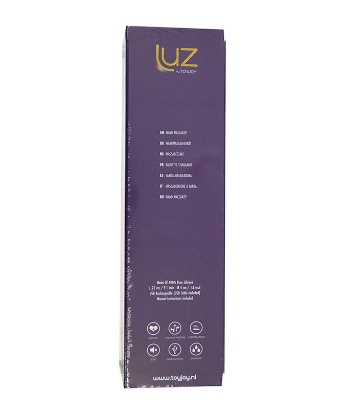 TOYJOY - LIGHT ZENITH STAAF MASSAGEAPPARAAT ZWART