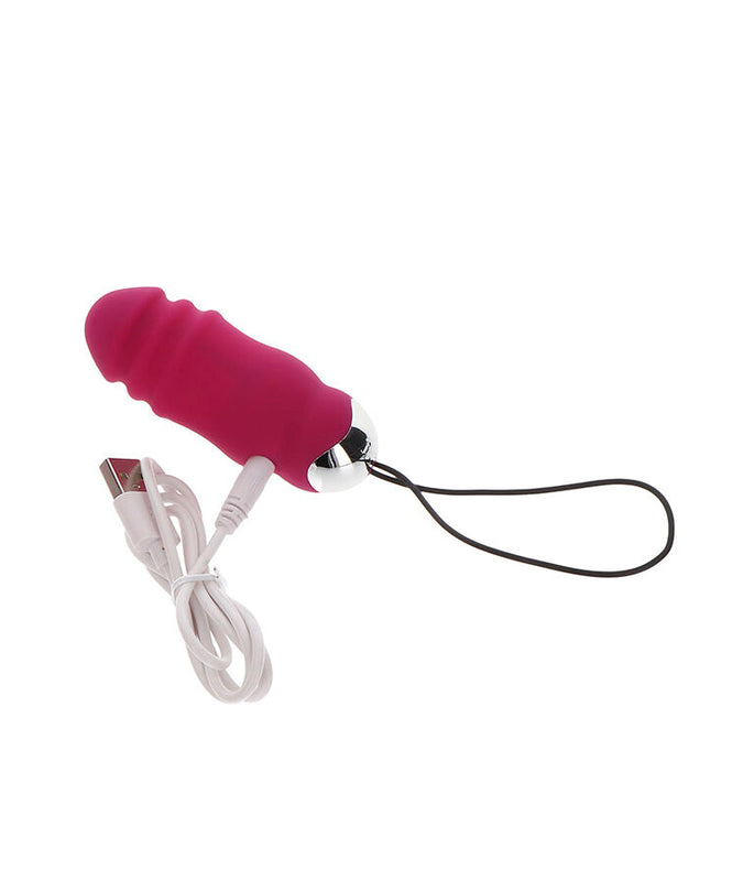 TOYJOY - HAPPINESS SUNN SIDE UP AND DOWN VIBRATOR AFSTANDSBEDIENING FUCHSIA