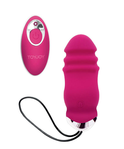 TOYJOY - HAPPINESS SUNN SIDE UP AND DOWN VIBRATOR REMOTE CONTROL FUCHSIA