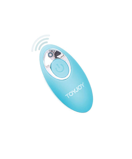 TOYJOY - HAPPINESS I'M SO EGGCITED REMOTE CONTROL VIBRATOR BLUE