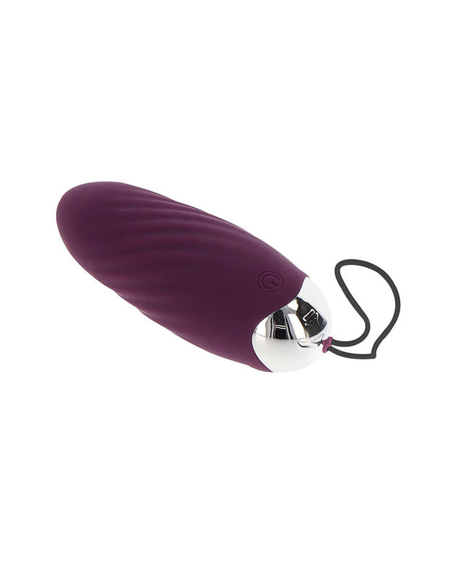 TOYJOY - HAPPINESS KNOCK KNOCK EGGSTAVAGANT VIBRATOR WITH REMOTE CONTROL PURPLE