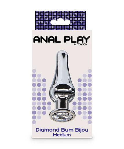 TOYJOY - ANAL PLAY DIAMOND BUM BIJOU MEDIUM ANAL PLUG