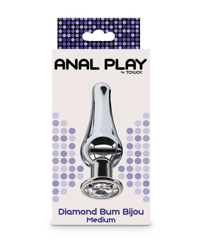 TOYJOY - ANAL PLAY DIAMOND BUM BIJOU MEDIUM ANAALPLUG