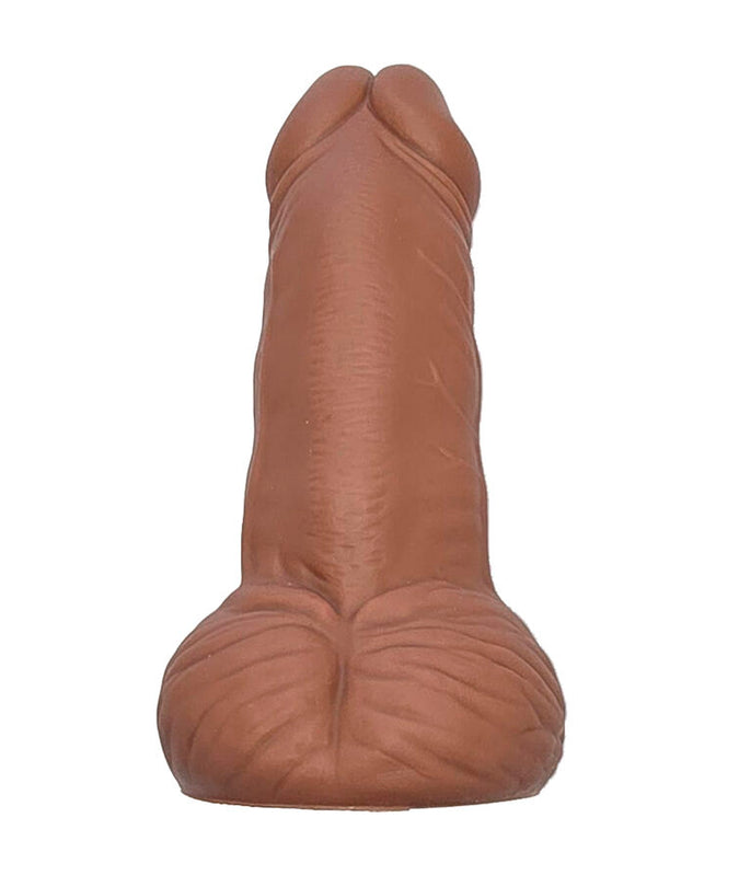 DIABLO PICANTE - HOT DEVIL MULATTO-COLORED PENIS-SHAPED STRESS TOY