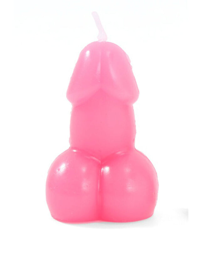 Diablo Picante – Penisförmige Kerze in Fuchsia 
