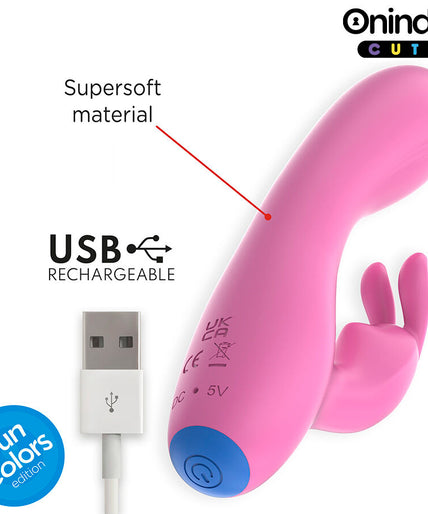 ONINDER CUTE - LOVE BUNNY VIBRATOR G-SPOT CLITORIS - FREE WORLDWIDE APP