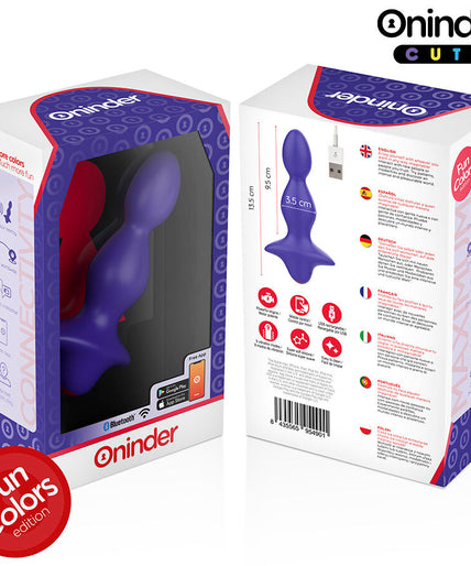 ONINDER CUTE - LOVE BUTT VIBRATING ANAL PLUG DILATOR - FREE WORLDWIDE APP