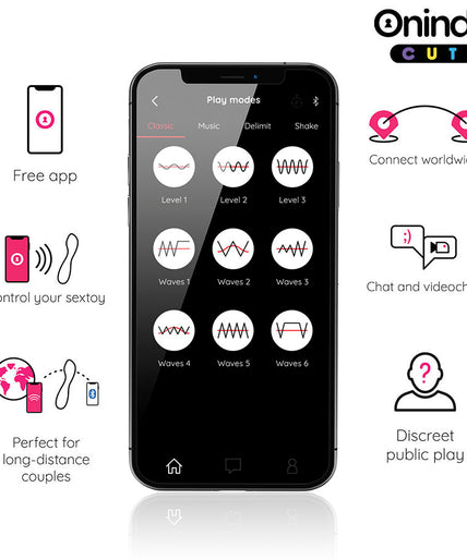 ONINDER CUTE - LOVE BUDDY MASTER G-SPOT VIBRATOR - FREE WORLDWIDE APP