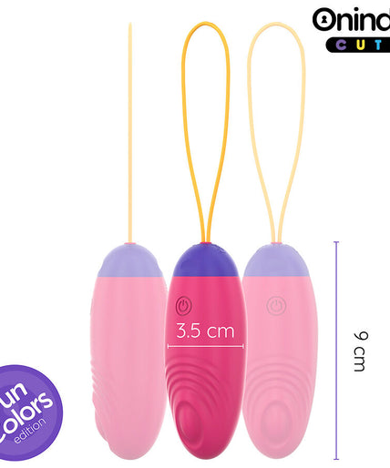 ONINDER CUTE - LOVE PLEASURE VIBRO-WAVE TAPPING SILICONEN EI - GRATIS WERELDWIJDE APP