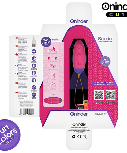 ONINDER CUTE - LOVE PLEASURE VIBRO-WAVE TAPPING SILICONEN EI - GRATIS WERELDWIJDE APP