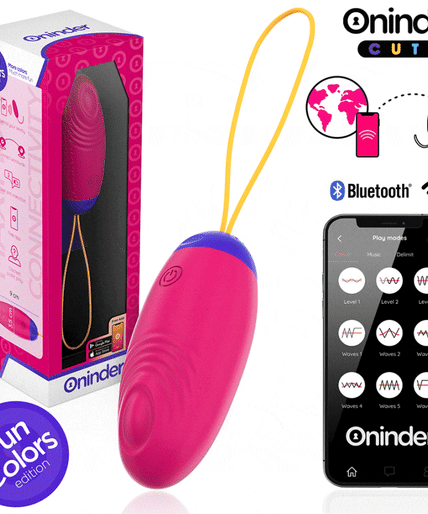 ONINDER CUTE - LOVE PLEASURE VIBRO-WAVE TAPPING SILICONEN EI - GRATIS WERELDWIJDE APP