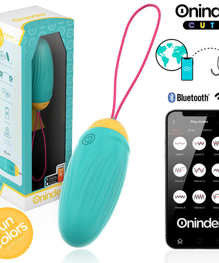 ONINDER CUTE - LOVE PLEASURE TRILLEND EI - DRAAIENDE SILICONEN EDELSTENEN - GRATIS WERELDWIJDE APP