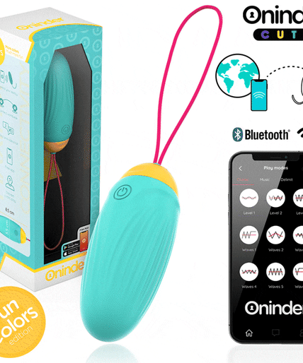 ONINDER CUTE - LOVE PLEASURE TRILLEND EI - DRAAIENDE SILICONEN EDELSTENEN - GRATIS WERELDWIJDE APP