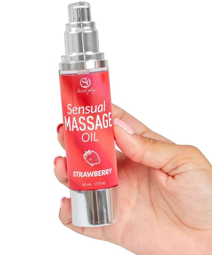 SECRETPLAY - STRAWBERRY MASSAGE OIL