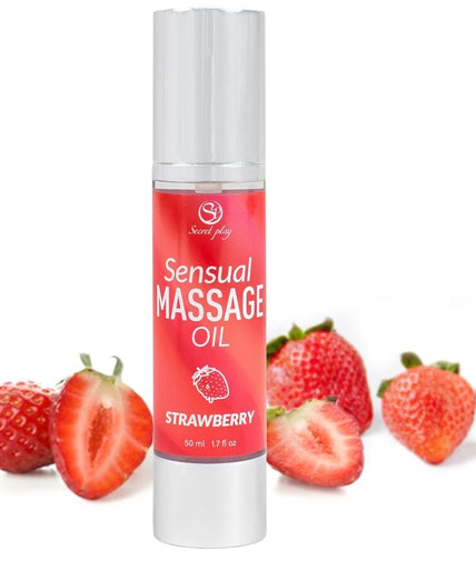 SECRETPLAY - STRAWBERRY MASSAGE OIL