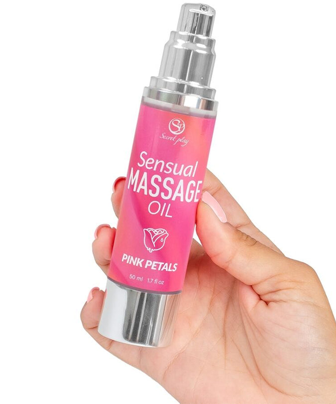 SECRETPLAY - PINK PETALS MASSAGE OIL