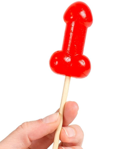 SECRETPLAY - CHERRY CANDY PENIS LOLLIPOP WITH SPICY HEAT EFFECT