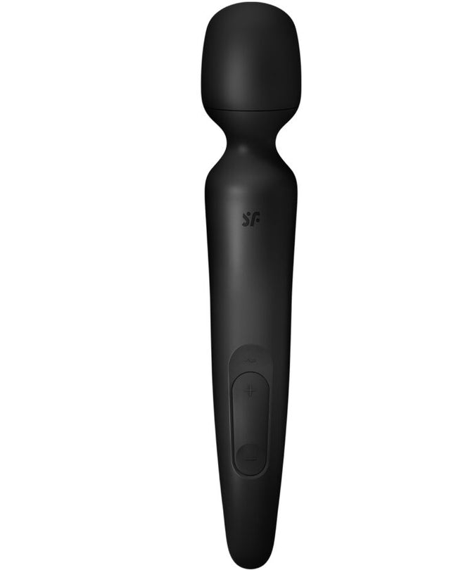 Satisfyer – Wand Erland Vibrating Massager Black