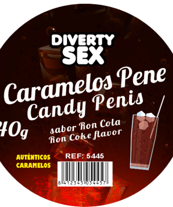 DIABLO PICANTE - 20 RON PENIS SNOEPJES MET COLA SMAAK