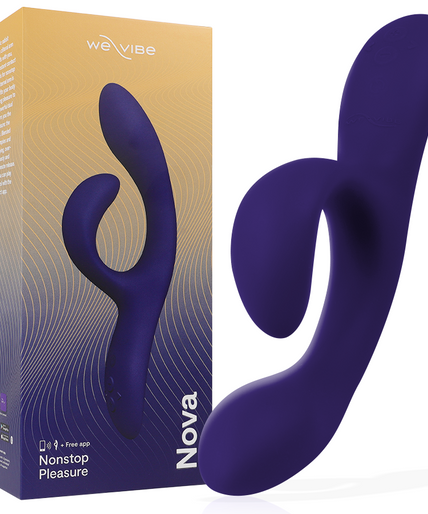 We – Vibe – Nova 3 Rabbit Vibrator Midnight Blue