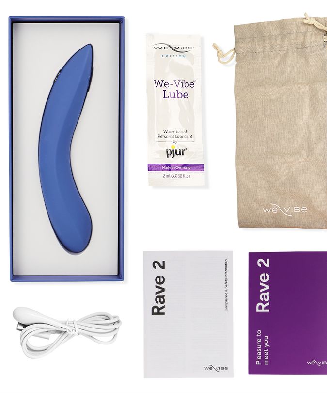 WE-VIBE - RAVE 2 G-SPOT VIBRATOR BLUE