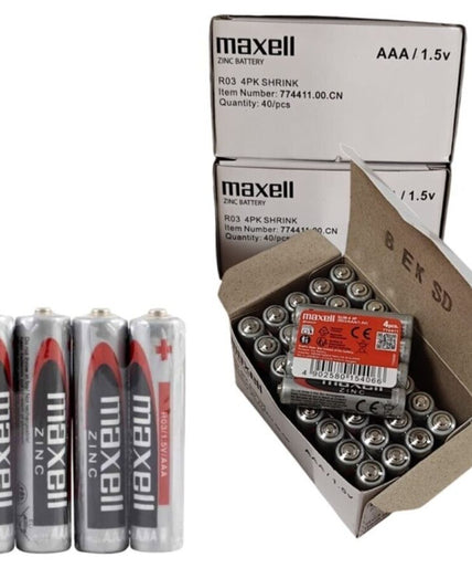 Maxell – Battery Salina Manganeso Aaa R03 Retractil*4