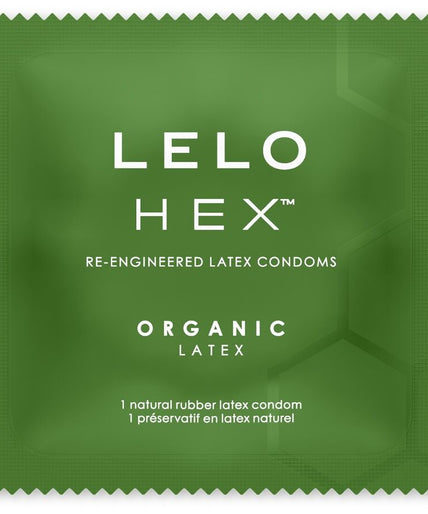 LELO – HEX Organic Condoms – 3 Pack