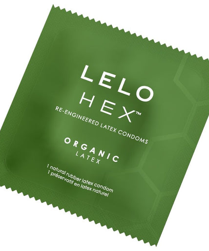 LELO – HEX Organic Condoms – 3 Pack