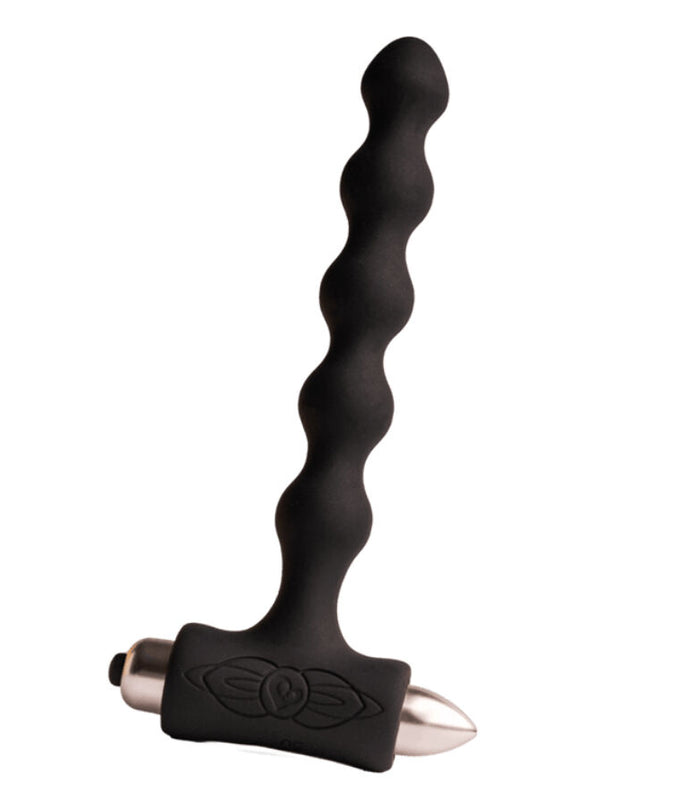 ROCKS- OFF - PETITE SENSATIONS PARELT JES ANAL PLUG VIBRATOR ZWART