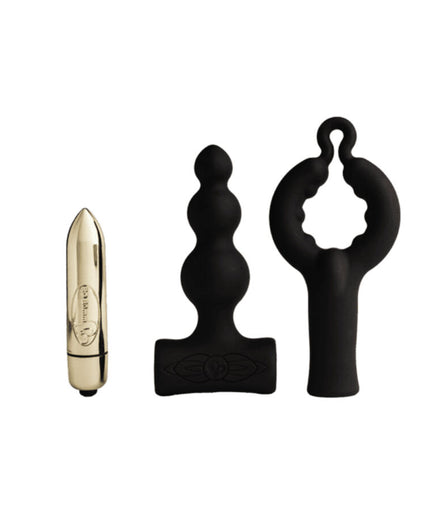 Rocks-Off – Petite Sensations Bubbles Vibrating Butt Plug – Black