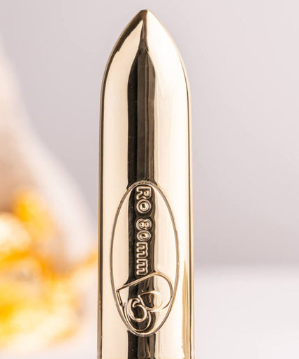 ROCKS- OFF - RO-80 CHAMPAGNE GOLDEN VIBRATING BULLET