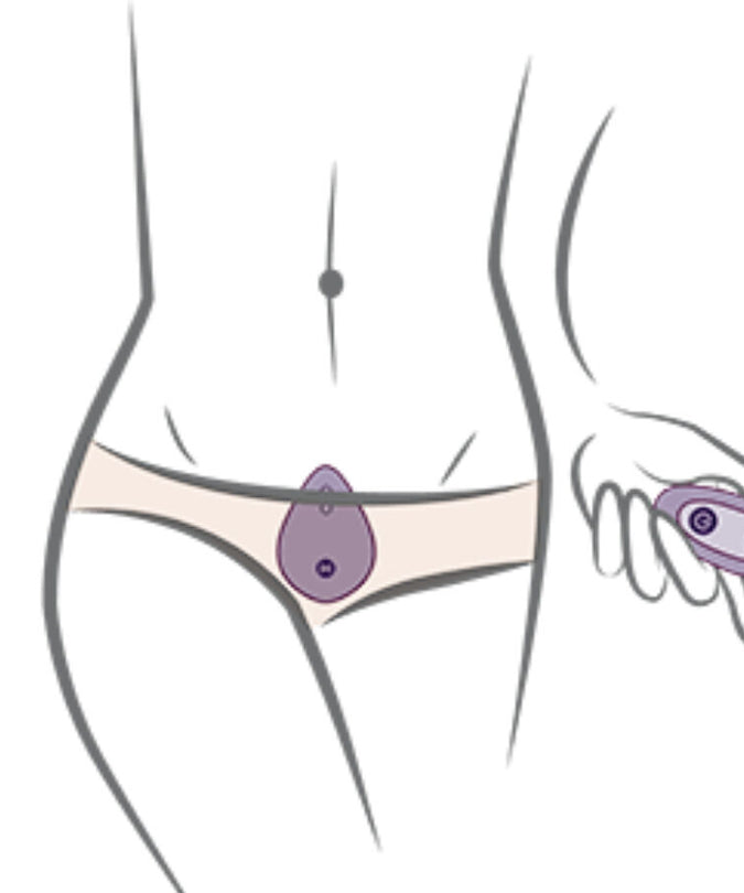 ROCKS- OFF - KNICKERBOCKER GLORY VIBRATOR DISCREET PANTY PINK