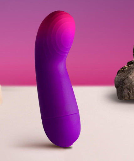 ROCKS- OFF - GLOW GIRL VIBE DISCREET PURPLE G-SPOT VIBRATOR