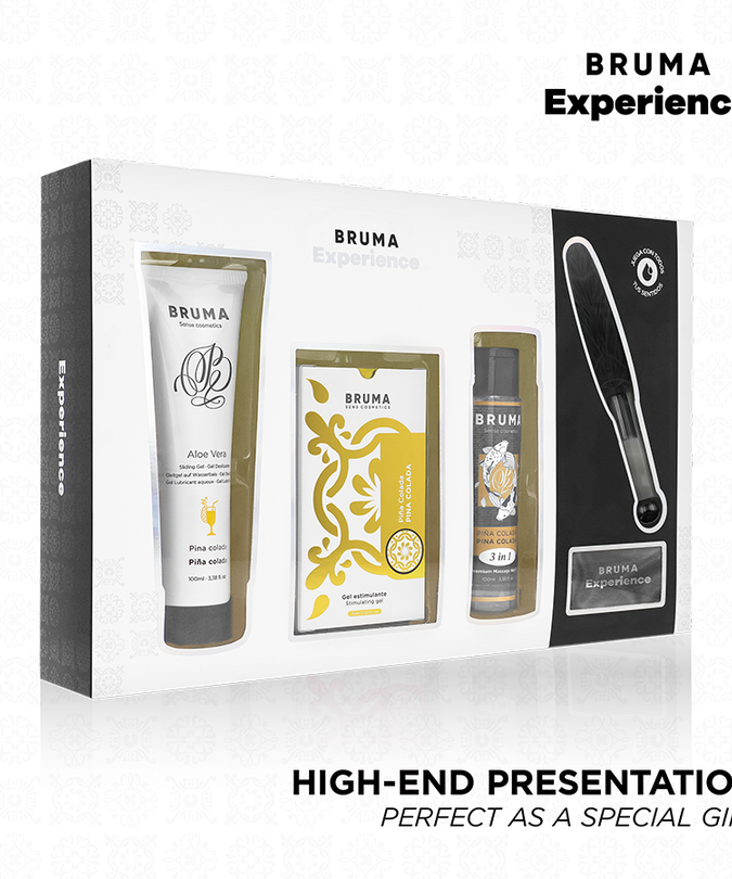 Bruma Xperience – Zoete Pina Colada Verleiding Set met Orgasme Versterker