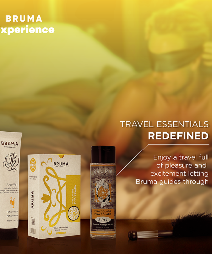 BRUMA XPERIENCE - VIBRO-ORGASMIC PINA COLADA SWEET TEMPTATION KIT