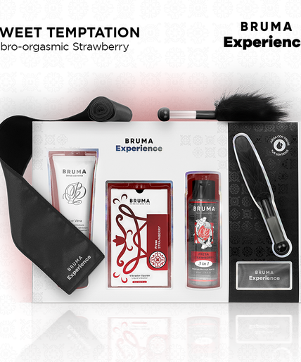 BRUMA XPERIENCE - SWEET STRAWBERRY VIBRO-ORGASMIC TEMPTATION KIT