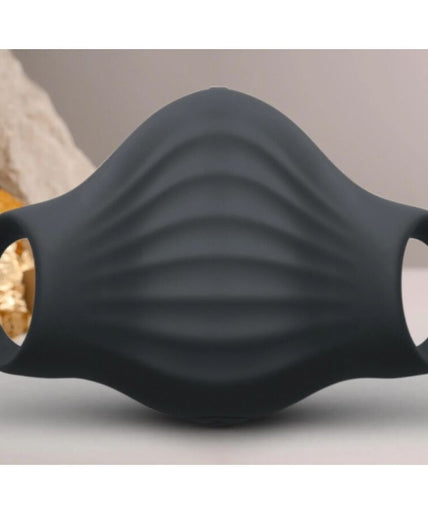 ROCKS- OFF - PALM BLACK FLEXIBLE VIBRATOR MASTURBATOR