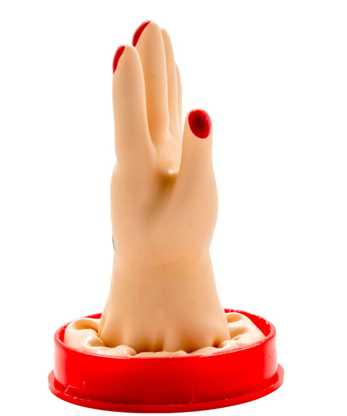 CONDOMERIE - HANDPAINTED NOVELTY CONDOMS HAND MODEL 1