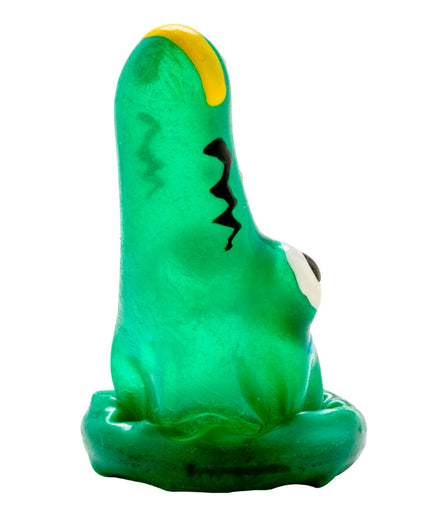 CONDOMERIE - HANDPAINTED NOVELTY CONDOMS CROCODILE MODEL 1