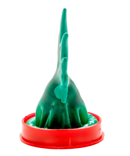 CONDOMERIE - HANDPAINTED NOVELTY CONDOMS CANNABIS MODEL 1