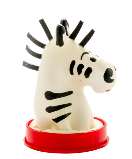CONDOMERIE - HANDGESCHILDERDE NIEUWIGHEIDSCONDOMS ZEBRA