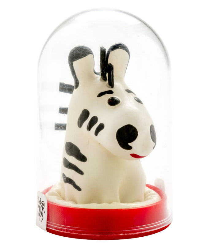 CONDOMERIE - HANDGESCHILDERDE NIEUWIGHEIDSCONDOMS ZEBRA