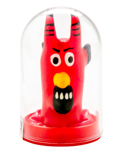 CONDOMERIE - HANDPAINTED NOVELTY CONDOMS RED DEVIL